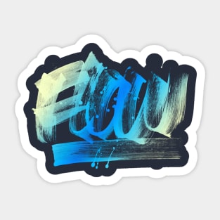 flow Sticker